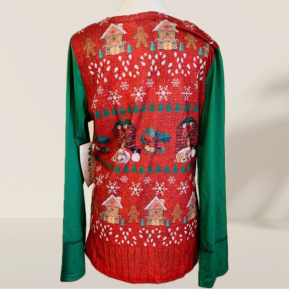 ModCloth Hardy Har Holidays Top in XL by FauxReal - Picture 3 of 10